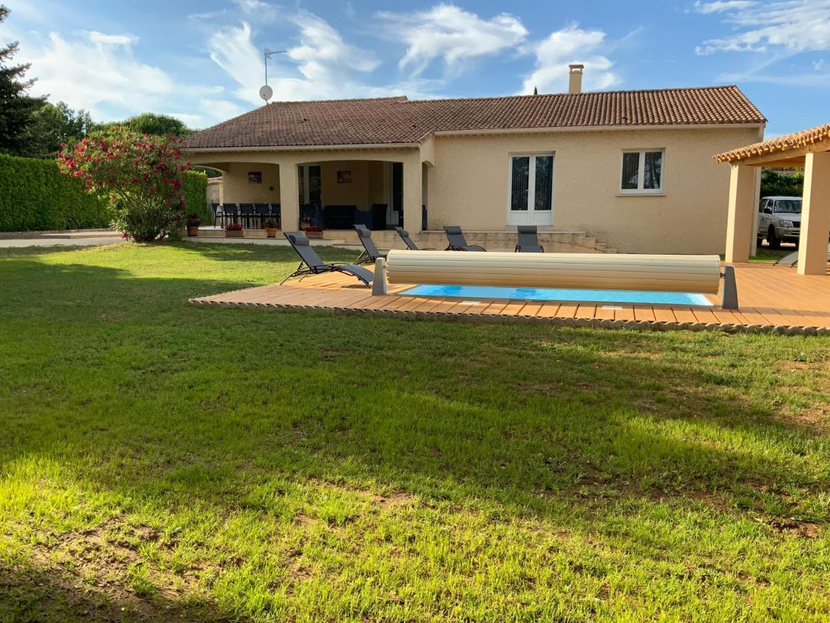 Gite Les Oliviers 10 Pers Piscine Au Calme 4 Etoiles Saint-Laurent-la-Vernede ภายนอก รูปภาพ